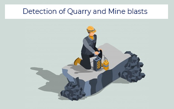 Detection of Quarry and Mine blasts using Remote Monitoring System